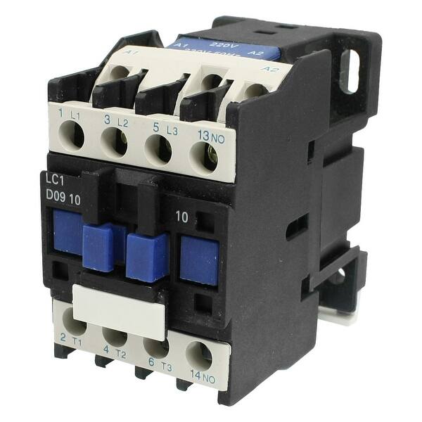 35mm DIN Rail Motor Control 3 Pole One NO 220V Coil AC Contactor ...