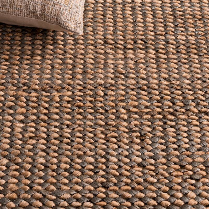 SAFAVIEH Handmade Natural Fiber Couture Seka Jute & Cotton Rug