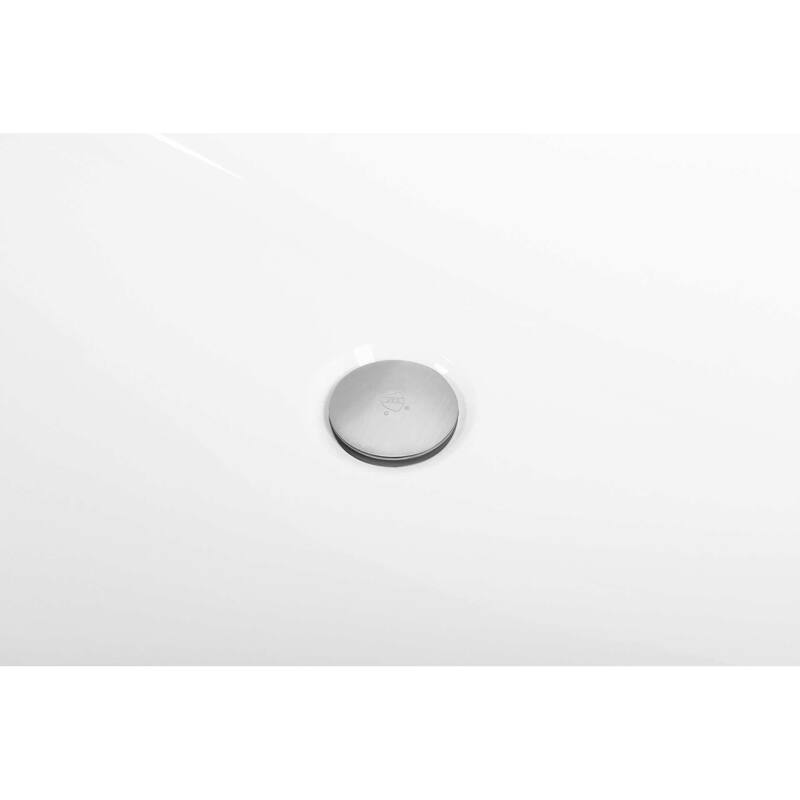 Timothy Soaking Rectangular Bathtub in Glossy White