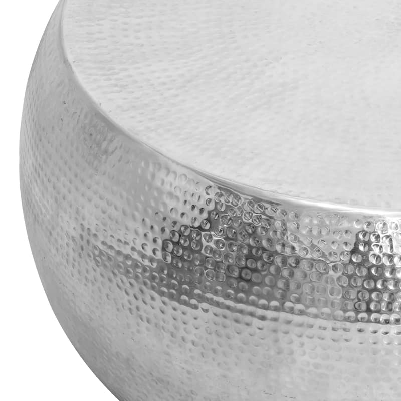 Pasargad Home Eclipse Modern Hand-Forged Coffee Table - W34.5" x D34.5" x H16"