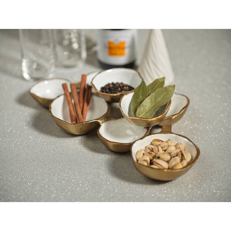 Small Cluster of 8 Round Serving Bowls