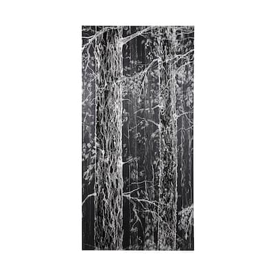 Forest BW II (40 x 80) Canvas Art Print