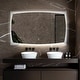 preview thumbnail 12 of 13, Irregular HD Makeup Mirror with Minimalist Style Button