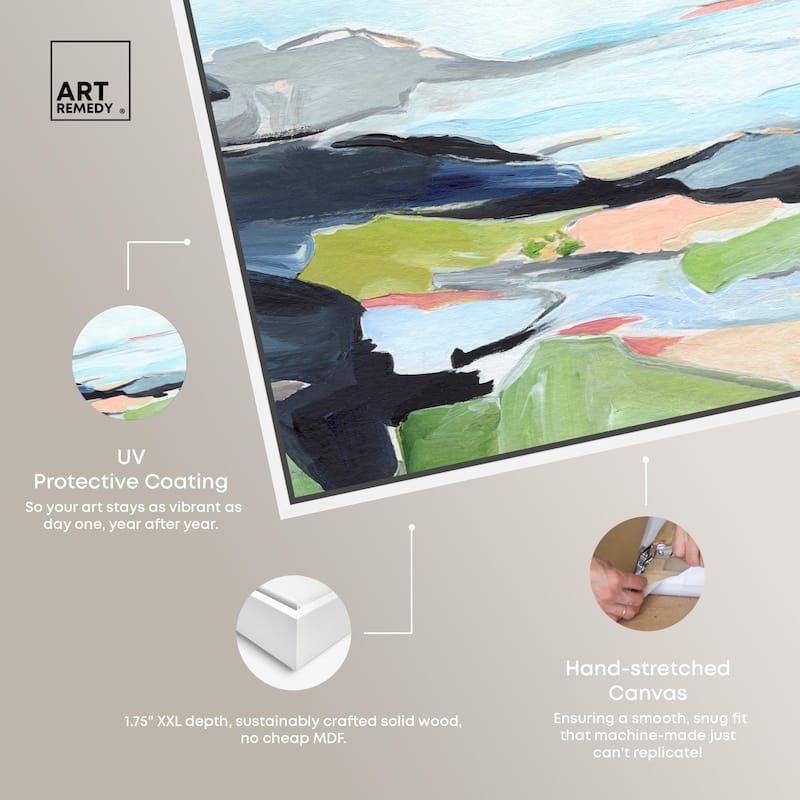 Between Seasons I Canvas Set of 2 by Art Remedy