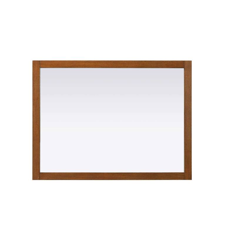 Solene Wooden Rectangle Mirror (42-48 x 36 in.)