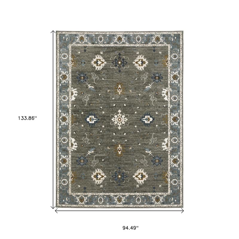 HomeRootsOriental Traditional Runner Area Rug