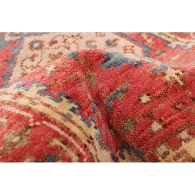 ECARPETGALLERY Hand-knotted Jules Serapi Red Wool Rug - 2'7 x 11'10