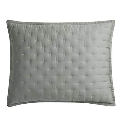 HiEnd Accents Lyocell Lyocell Quilted 2 Piece Pillow Sham Set