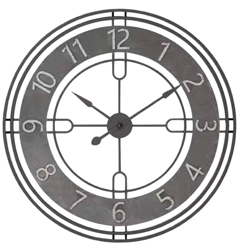 Antique Gray Casual Wall Clock - 31*31*1.4 - 31*31*1.4