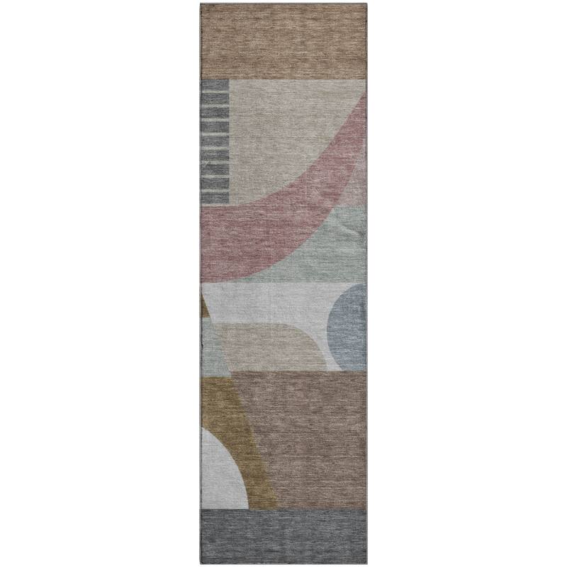 Premium Washable Super Soft Abstract Geo Mayfield Rug