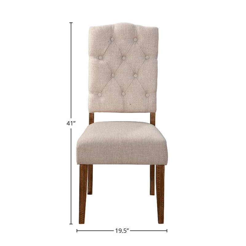 Newberry Side Chairs, Set of 2, Medium Brown