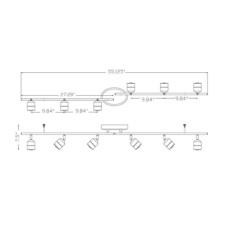 Core Fixed Rail LED 40W 4000Lm