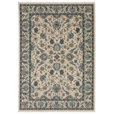 Style Haven Amelie Persian Inspired Bordered Area Rug