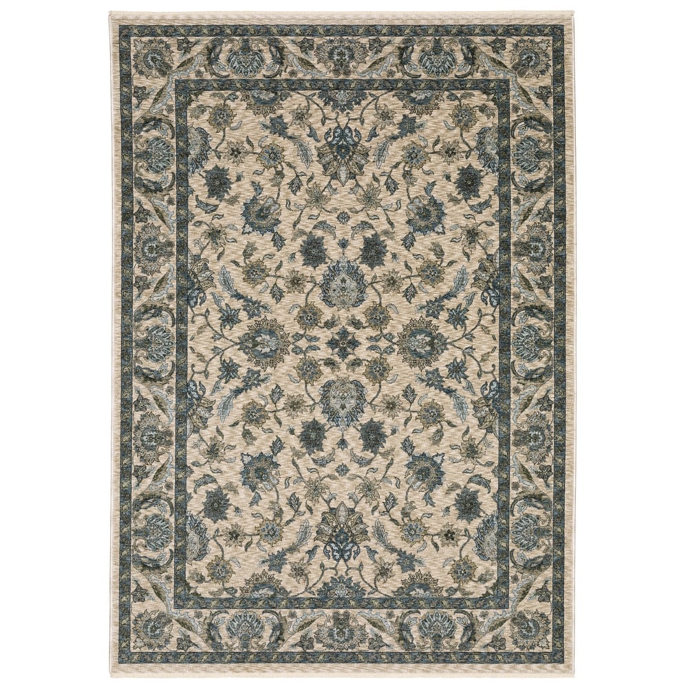 Style Haven Amelie Persian Inspired Bordered Area Rug