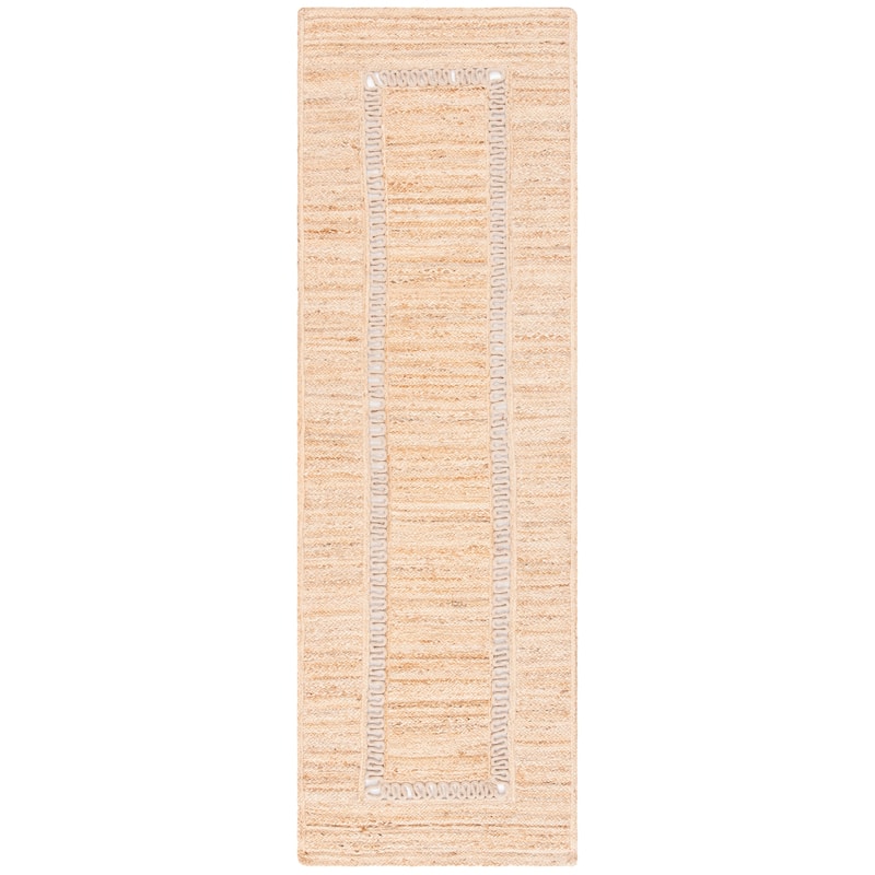 SAFAVIEH Handmade Natural Fiber Saimira Casual Solid Jute Rug