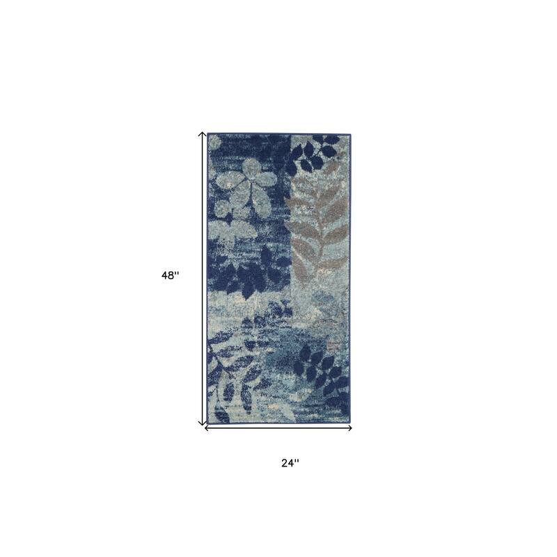 Fequn Power Loomed Stain Resistant Durable Area Rug By HomeRoots - 48' X '24' X '0.5