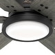 preview thumbnail 18 of 40, Hunter 60" Warrant Ceiling Fan with LED Light, Wall Control - Windmill - Farmhouse, Industrial, Contemporary - ENERGY STAR