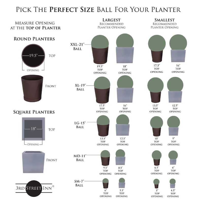 Wintergreen Topiary Ball