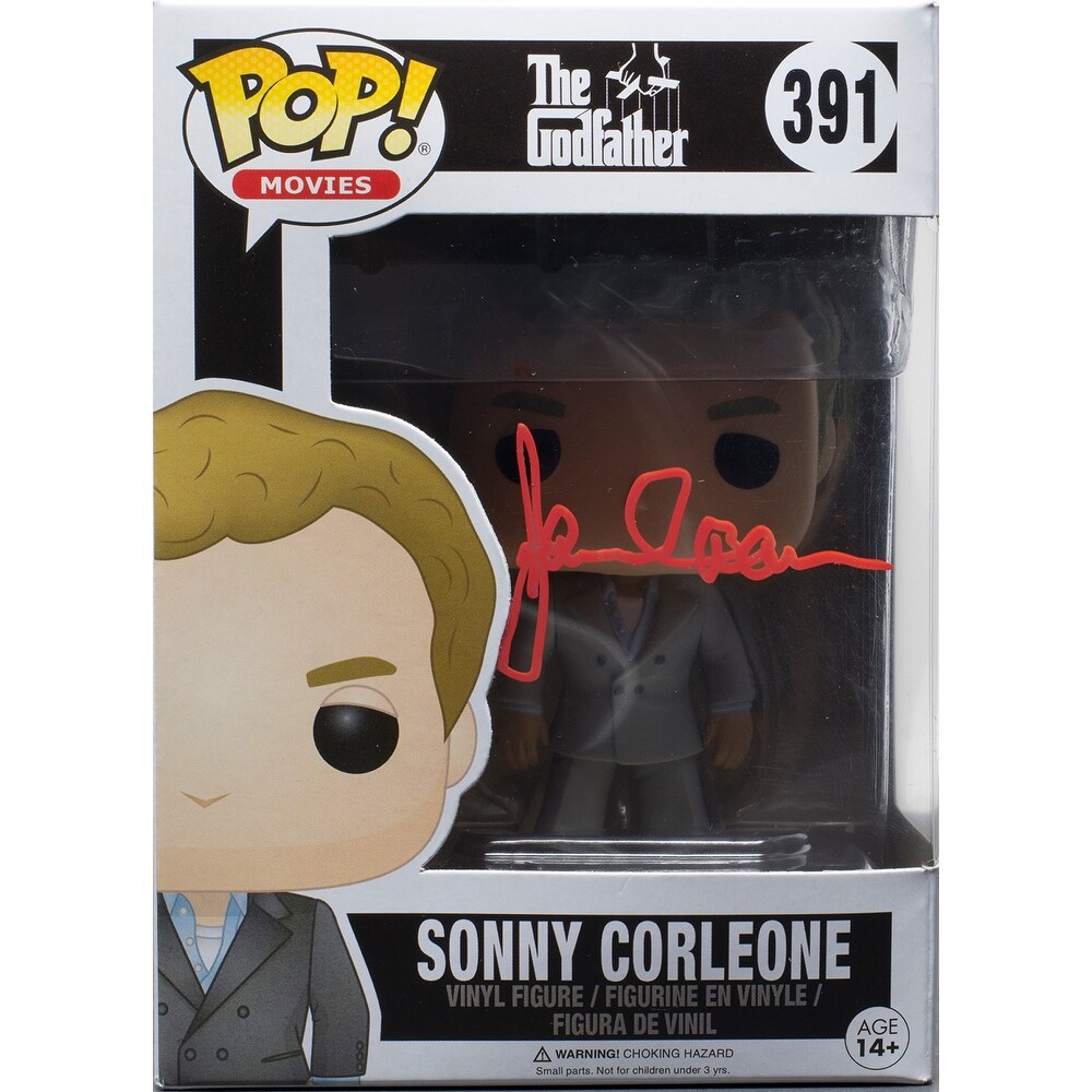 Shop James Caan Signed The Godfather Sonny Corleone Funko Pop 391 Jsa Overstock 25677224