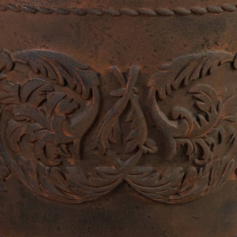 Arabella Outdoor Flower Pot Planter - Beige - 20-Inch - Single