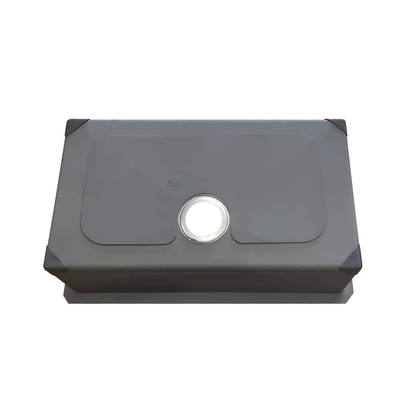Sinber Undermount Single Bowl 304 Stainless Steel Kitchen Sink