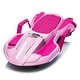 preview thumbnail 77 of 102, 24V Kids Ride On Electric Scooter with Gravity Steering, Music, Helmet & Pads Pink