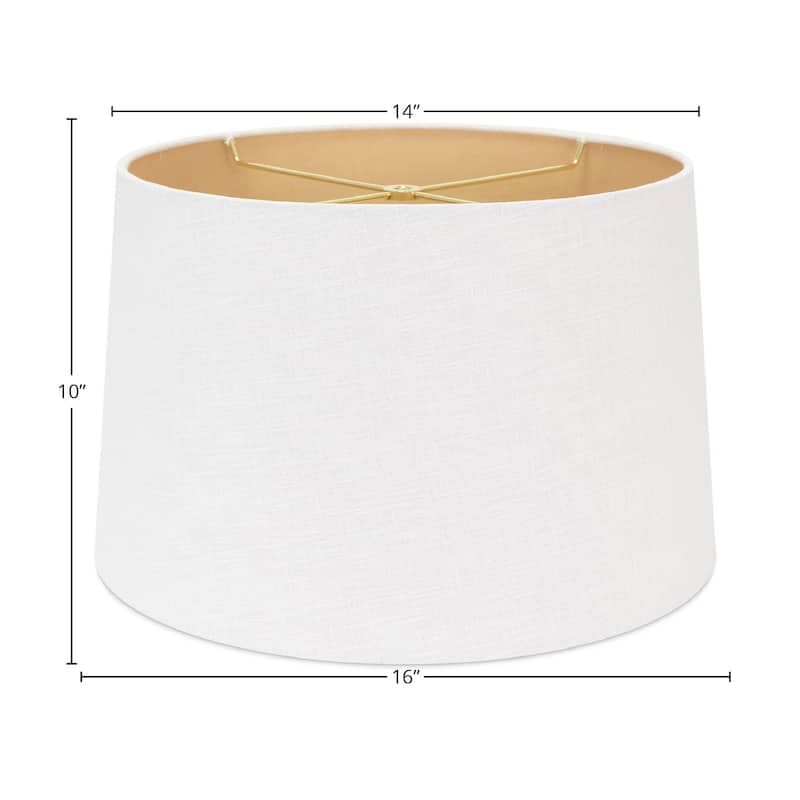 Linen Tapered Lamp Shade