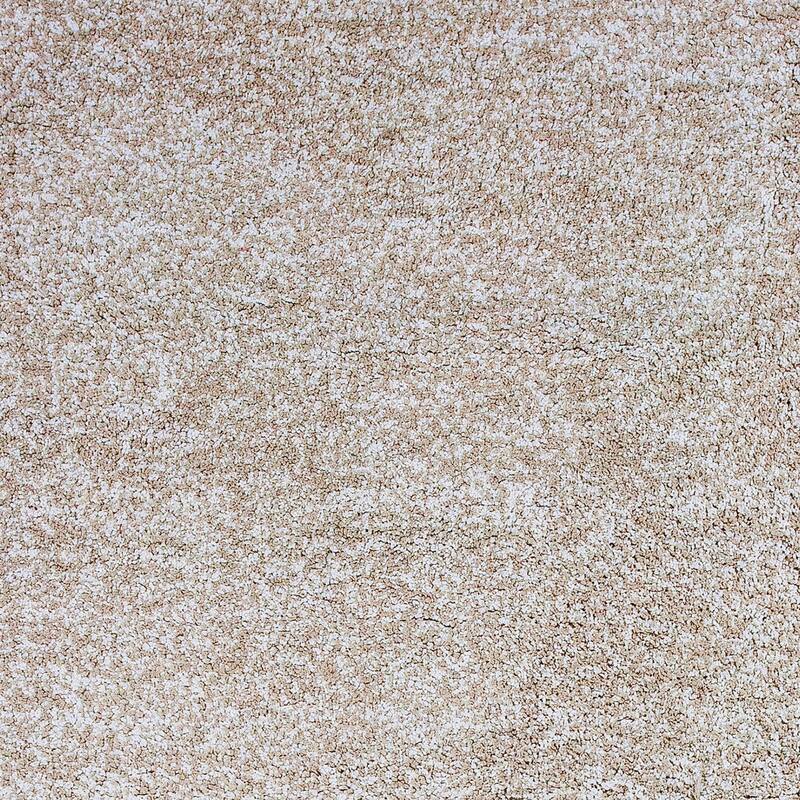 Domani Euphoria Plush Ivory Heather Hand-Woven Shag Rug