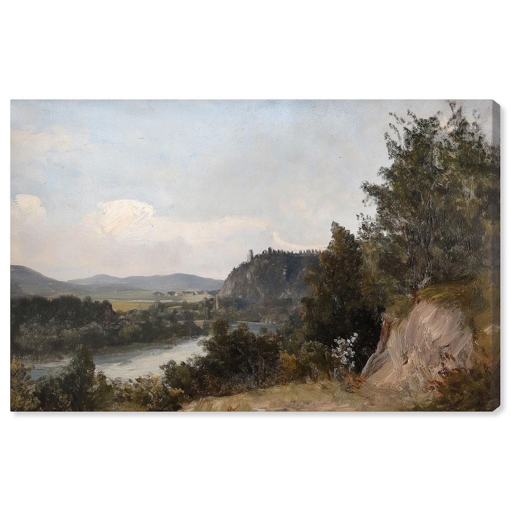 Hilltop Tower View I Canvas by Art Remedy, Gallery Wrapped