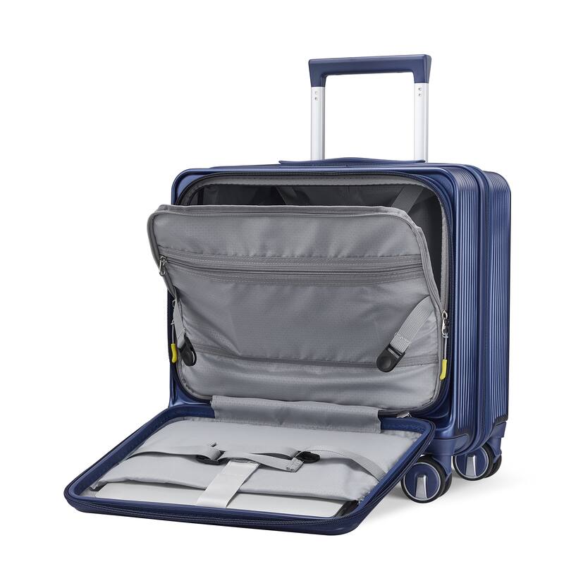 18" Carry On Luggage with Front Open Door &Laptop Interlayer