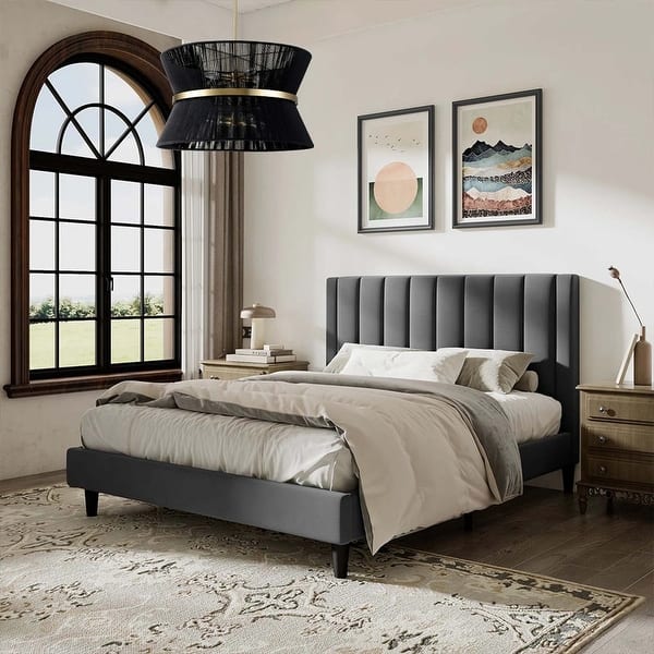 slide 2 of 18, 8 - Light Modern 24 inch Fabric Hourglass Chandelier w/ Tapered Drum Shade Black