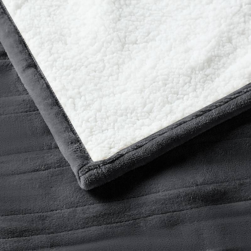 Flannel Electric Heated Blanket With Controller