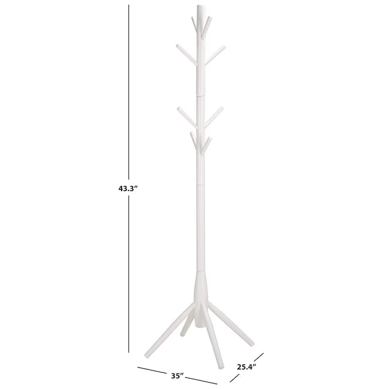 SAFAVIEH Home Sergius Coat Stand - 18"W x 18"D x 71"H