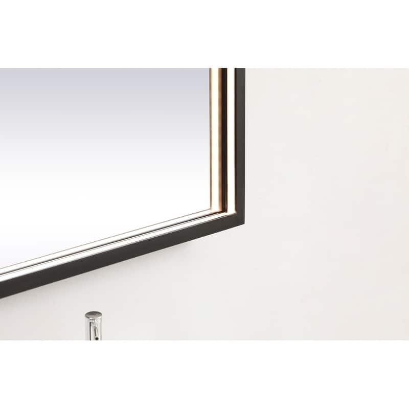 Indigo Home 27x36 inch LED mirror with adjustable color temperature