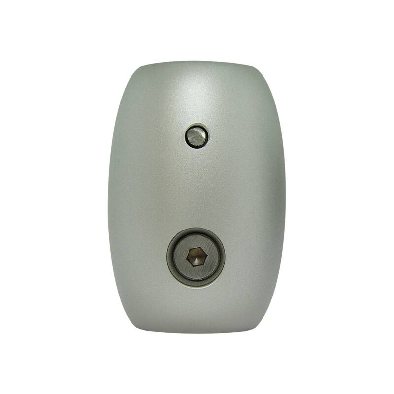 Downrod Coupler - Antique Brass - 2.83 Inches - Satin Nickel