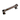 Utopia Alley Brett Cabinet Pull Handle -Decorative Drawer Bronze Drop Pull Handles, 3.78" Center to Center
