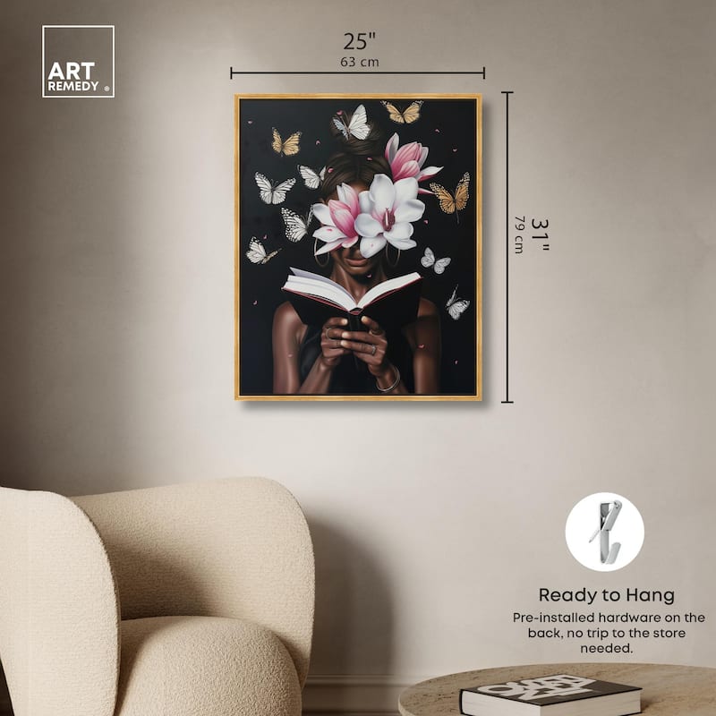 Pages of Flight Canvas by Art Remedy