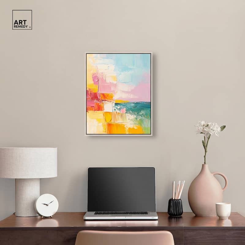 Hued Vista Canvas by Art Remedy