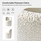 preview thumbnail 10 of 19, HULALA HOME Amalia Modern 21.5"W Ergonomic 360° Swivel Dining Chair with Curved Backrest Set of 4
