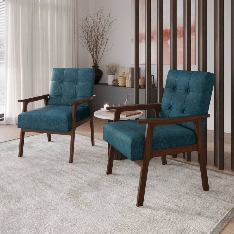 CraftPorch Modern 2- Pieces Accent Chairs