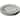 Fifth Avenue Melamine Salad Plates, Lightweight Plates, Set of 4 - 11 Inch