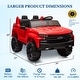 preview thumbnail 30 of 34, 24V 2-Seater Truck Licensed Chevrolet Silverado Ride On Car Toy