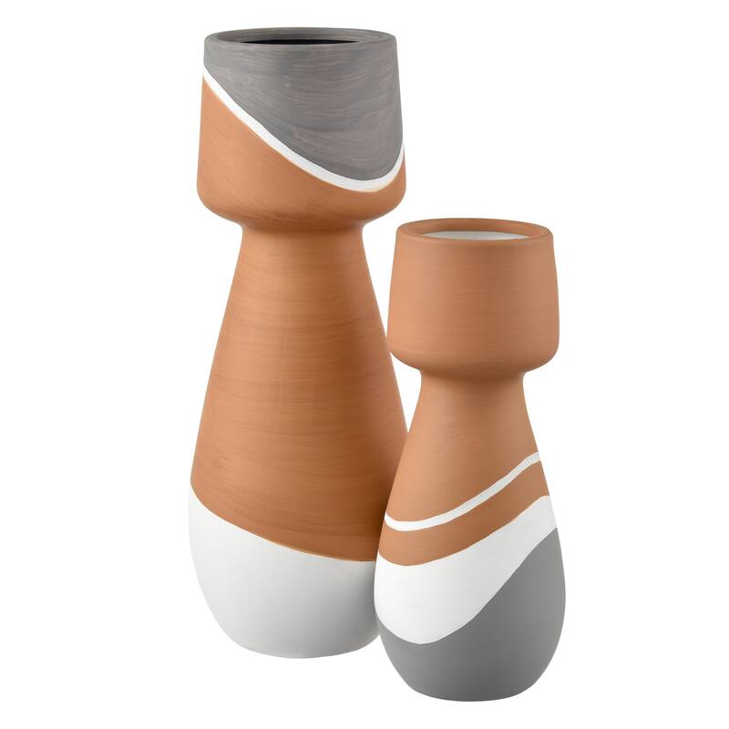 Elk Home Eko Vase - Large Terracotta