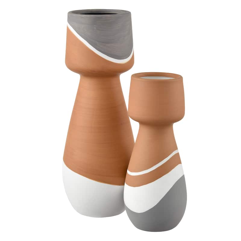 Elk Home Eko Vase - Small Terracotta