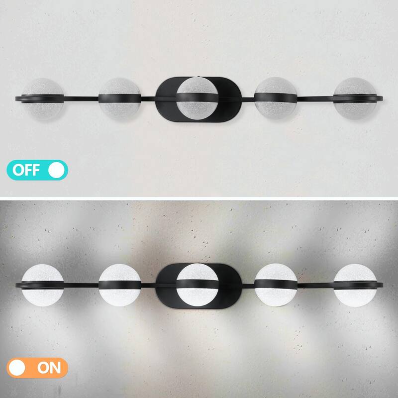 Vanity Lights With 4/5/6 LED Bulbs For Bathroom Lighting