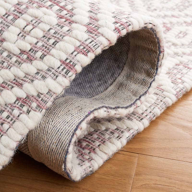 SAFAVIEH Handmade Marbella Kiera Modern Wool Rug