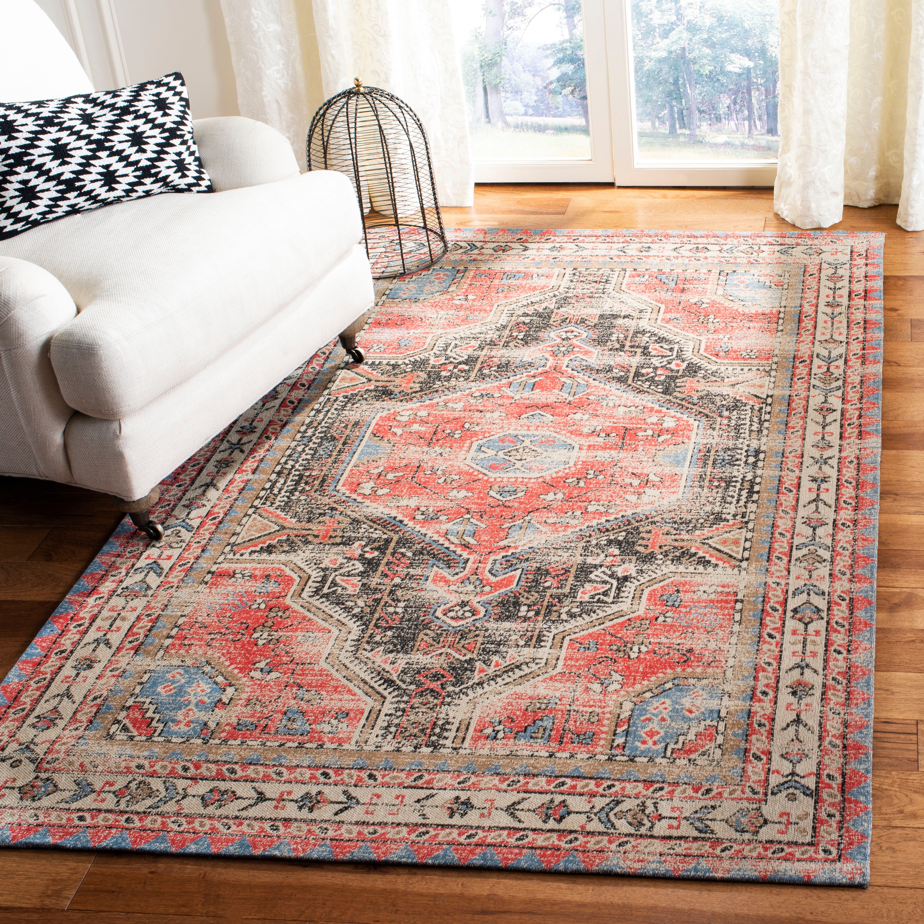 Safavieh Clic Vintage Boho Delores Oriental Cotton Rug Safavieh Clic Vintage Boho