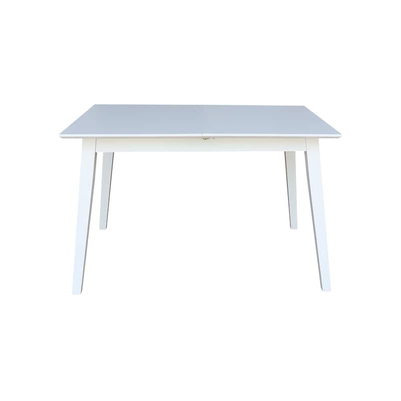 International Concepts Solid Wood 60" Butterfly Extension Dining Table