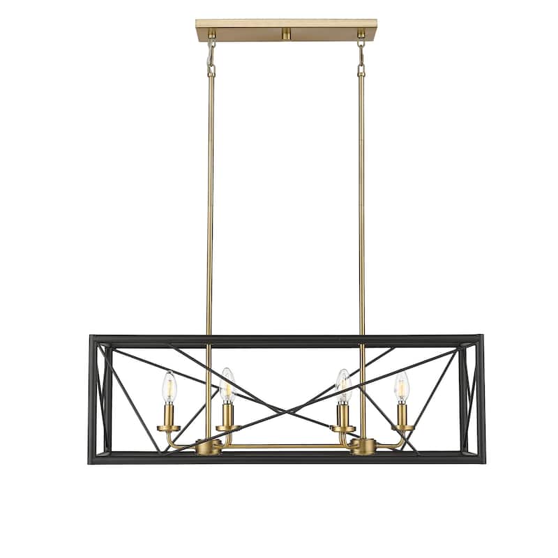 Millennium Lighting 13306 Surrey 6 Light 34" Wide Taper Candle Linear