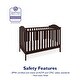 preview thumbnail 12 of 32, Avenue Greene Raiyan 2-in-1 Convertible Wood Nursery Crib